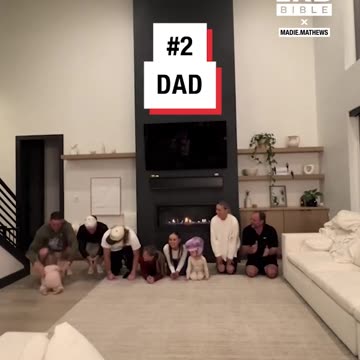 Seeing who our baby runs to first