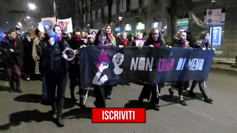 Corteo passeggiata arrabbiata (non una di meno) 08 02 2024