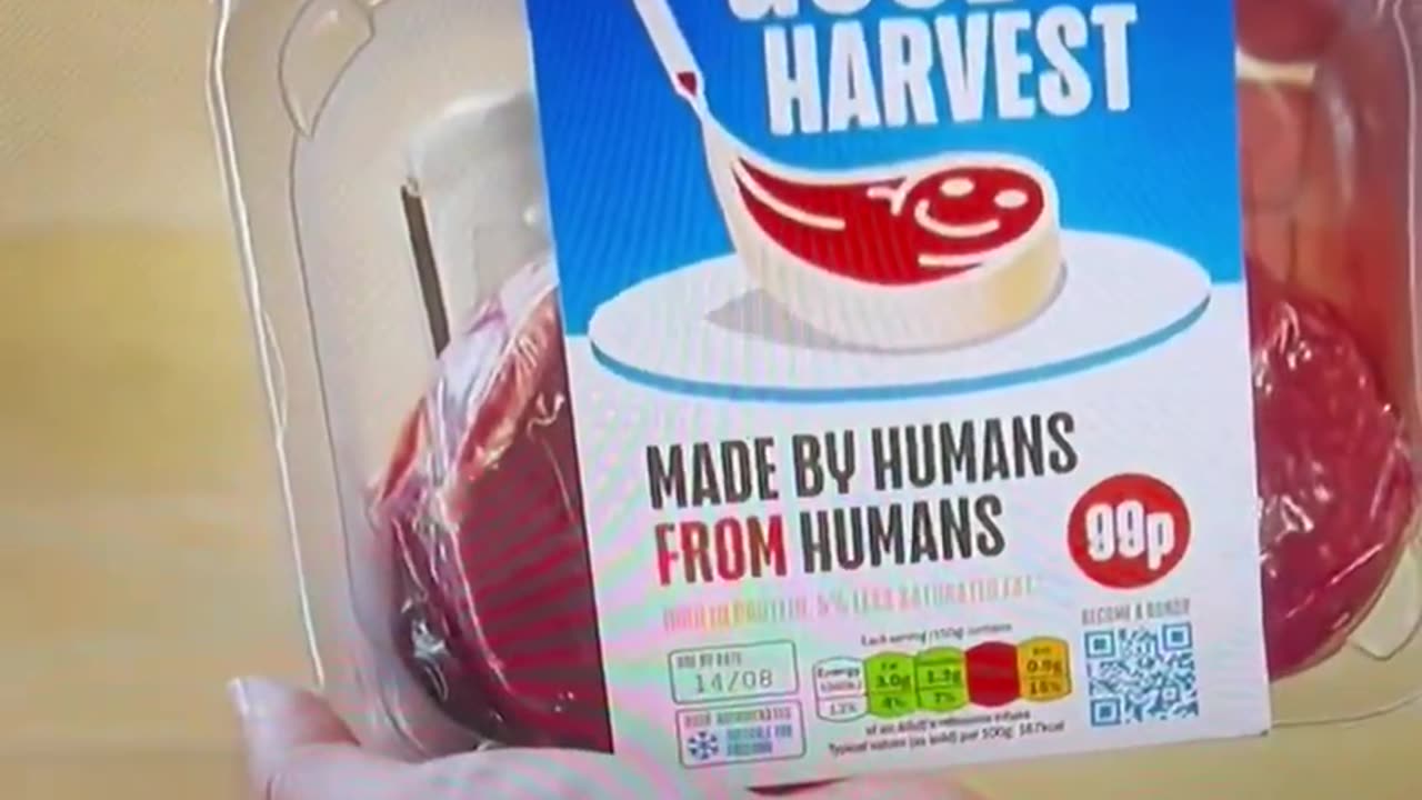 SATIRE: UK is now promoting lab-grown HUMAN meat as a way of solving the cost of living crisis