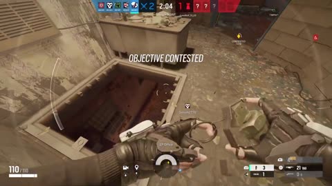 Accidentally flashed teammate