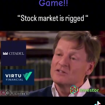 Stock market is RIGGED like elections
