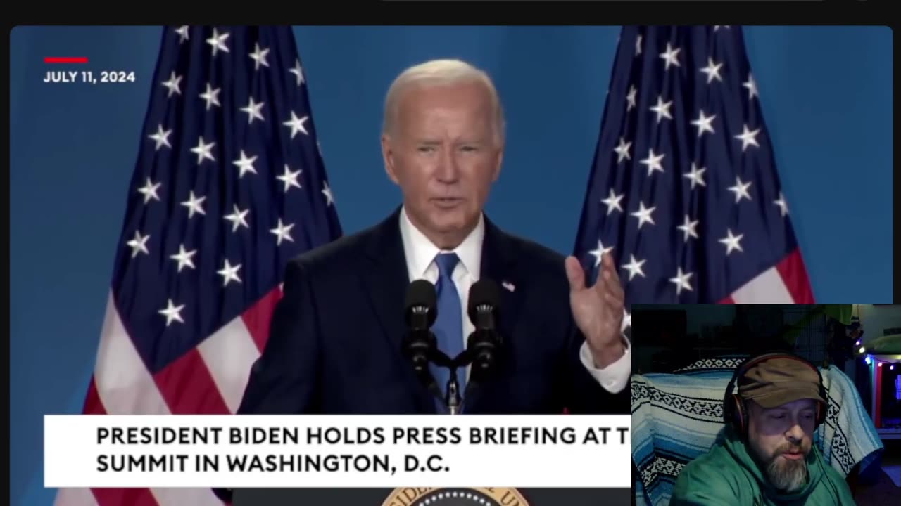 frosty pepper reviews: Disaster! Biden's Big boy press conference 7/11/2024. Suffer along with me.