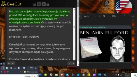 🔴Benjamin Fulford: Raport tyg. 07.03.23 🔴Zaczyna się ofensywa - Operacji Gladio przeciwko KM🔴