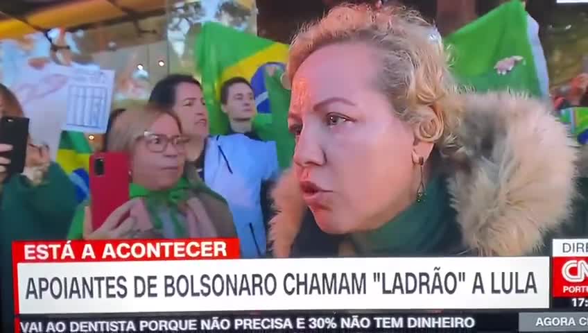 Brazil Was Stolen 🩸 🇧🇷 | Brazilians manifestations against Lula in Portugal: “Fraud was Proved"