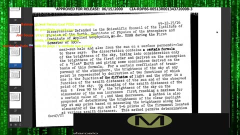 Canal Cidade dos Anjos - br1541LcUaY - Documento Revela TERRA PLANA Documento da CIA