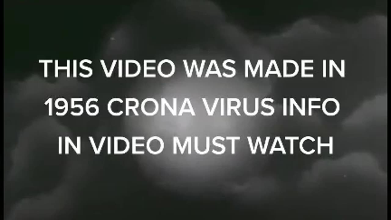 Virus warning video from 1956