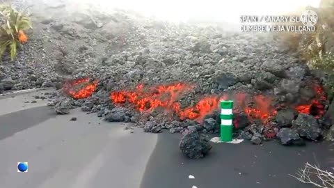 Lava volcano