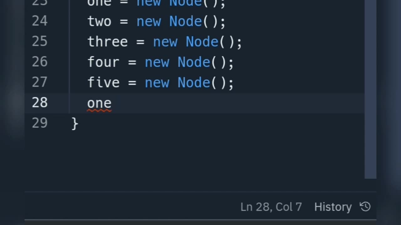 Finding the length of linked list.
