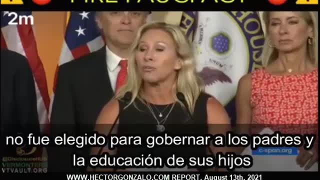 Acto de destitución del Dr. Anthony Fauci en la Cámara de Representantes Norteamericana.