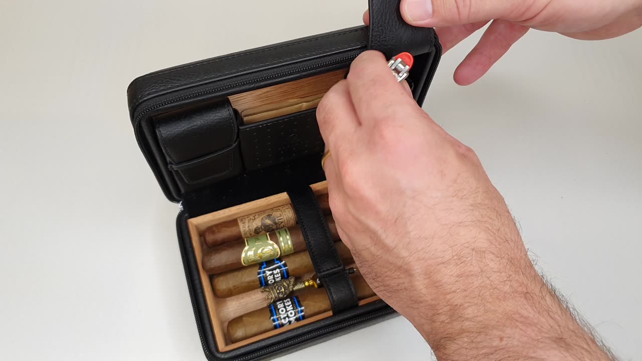 Behold; my travel humidor