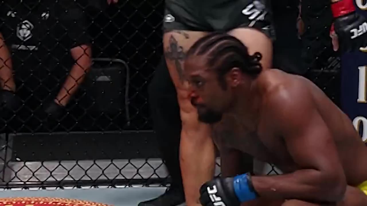 UFC things got little heated