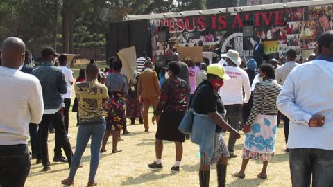 APAC Bishops College representitive at Union Buildings