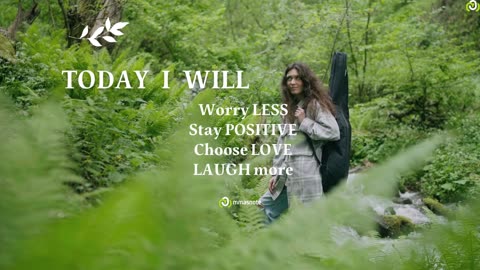 TODAY I WILL - Worry LESS - Stay POSITIVE - Choose LOVE - LAUGH more | mmasnote