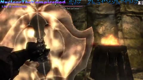 Skyrim battles nuclear joestar vs sauron at the height of their power