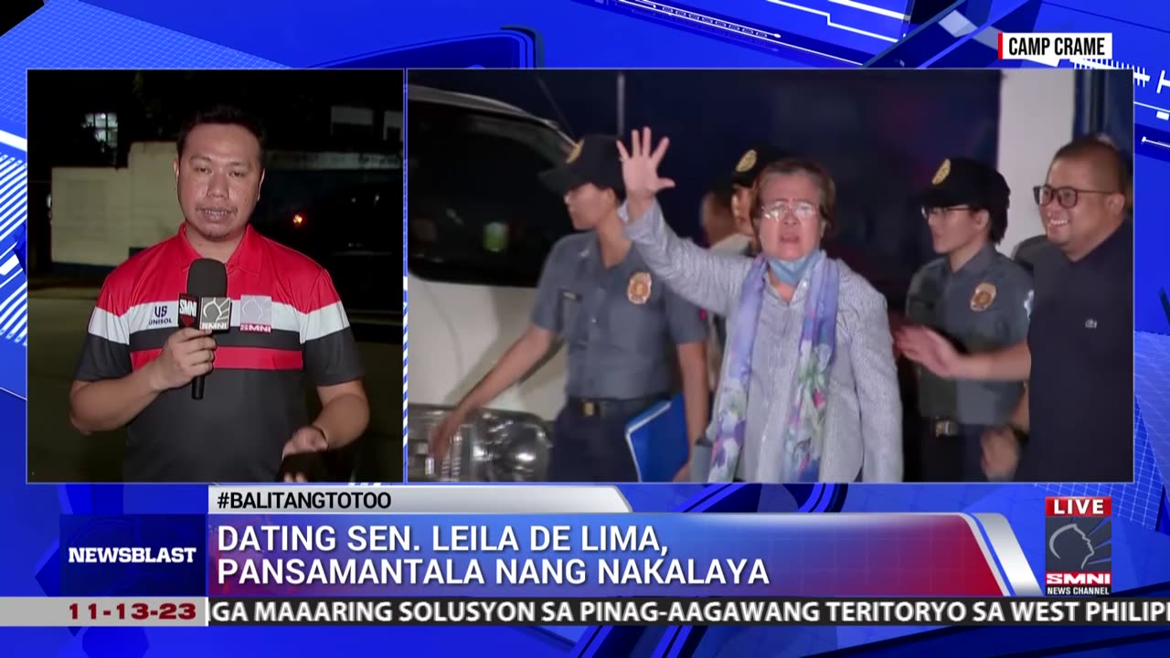 UPDATE | Dating Sen. Leila de Lima, pansamantala nang nakalaya