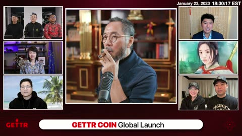 20230123文贵先生直播：GETTR Coin 全球特邀上线！