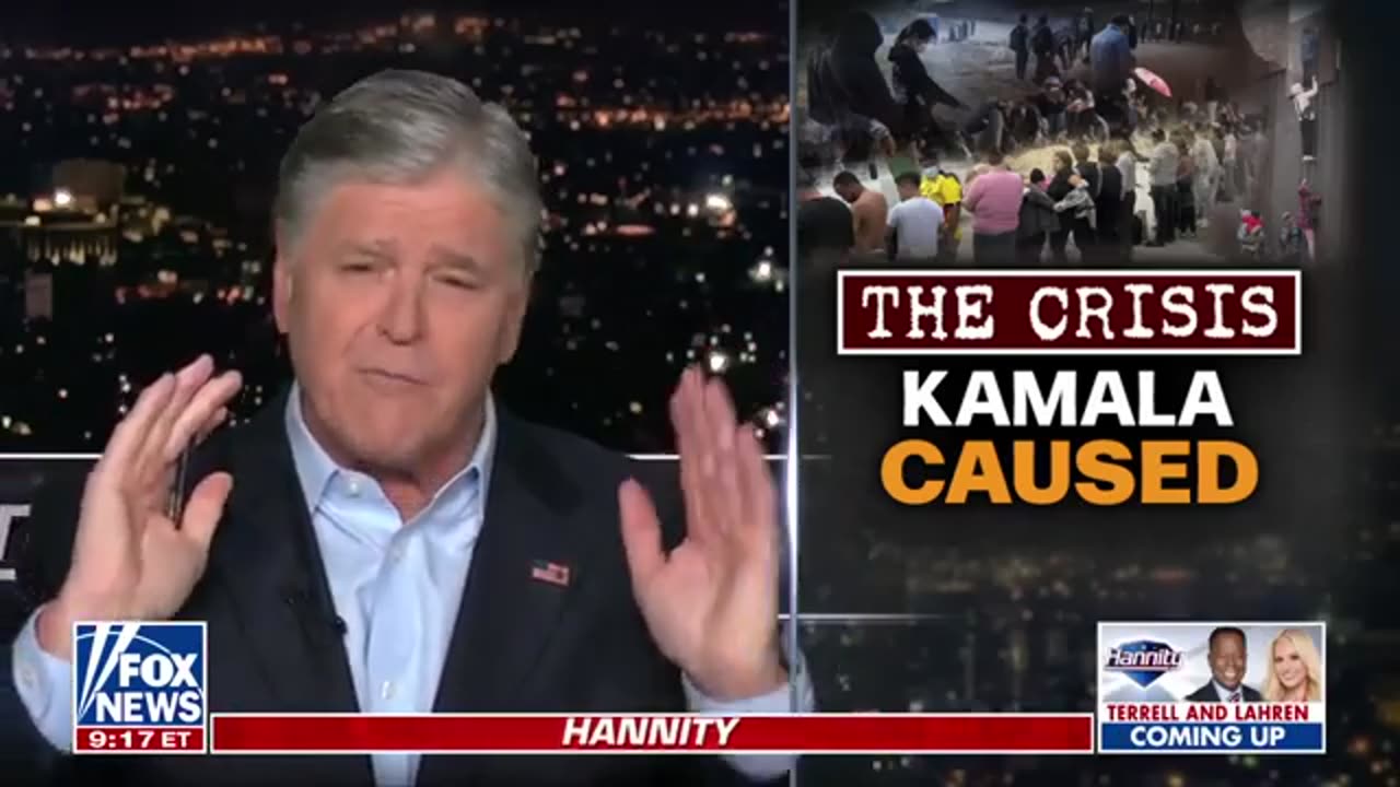 Hannity- Kamala’s border trip ‘reeks’ of political desperation