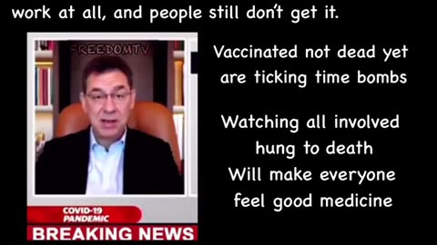 When the vaccine makers admit out there own mouths they don’t work