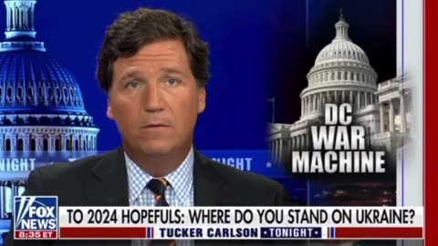 Tucker Carlson sent a questionnaire to possible Republican presidential candidates