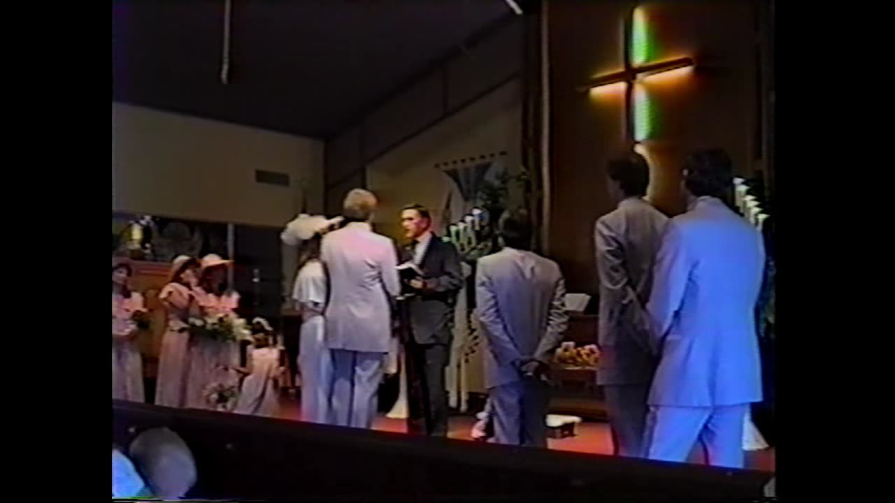 Bill and Jackie Alnor Wedding - August 16, 1987