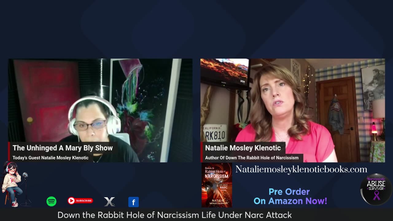 Natalie Mosley Klenotic Author of Down The Rabbit Hole Of Narcissism Life Under Attack