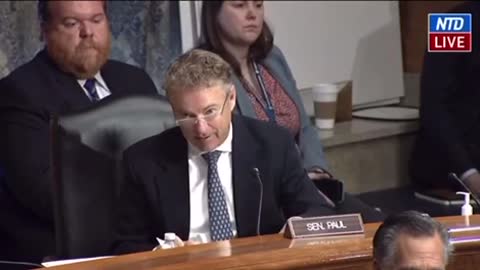 Rand Paul Faces Off w/ Chris Wray Over the FBI's Relationship w/ Social Media Companies