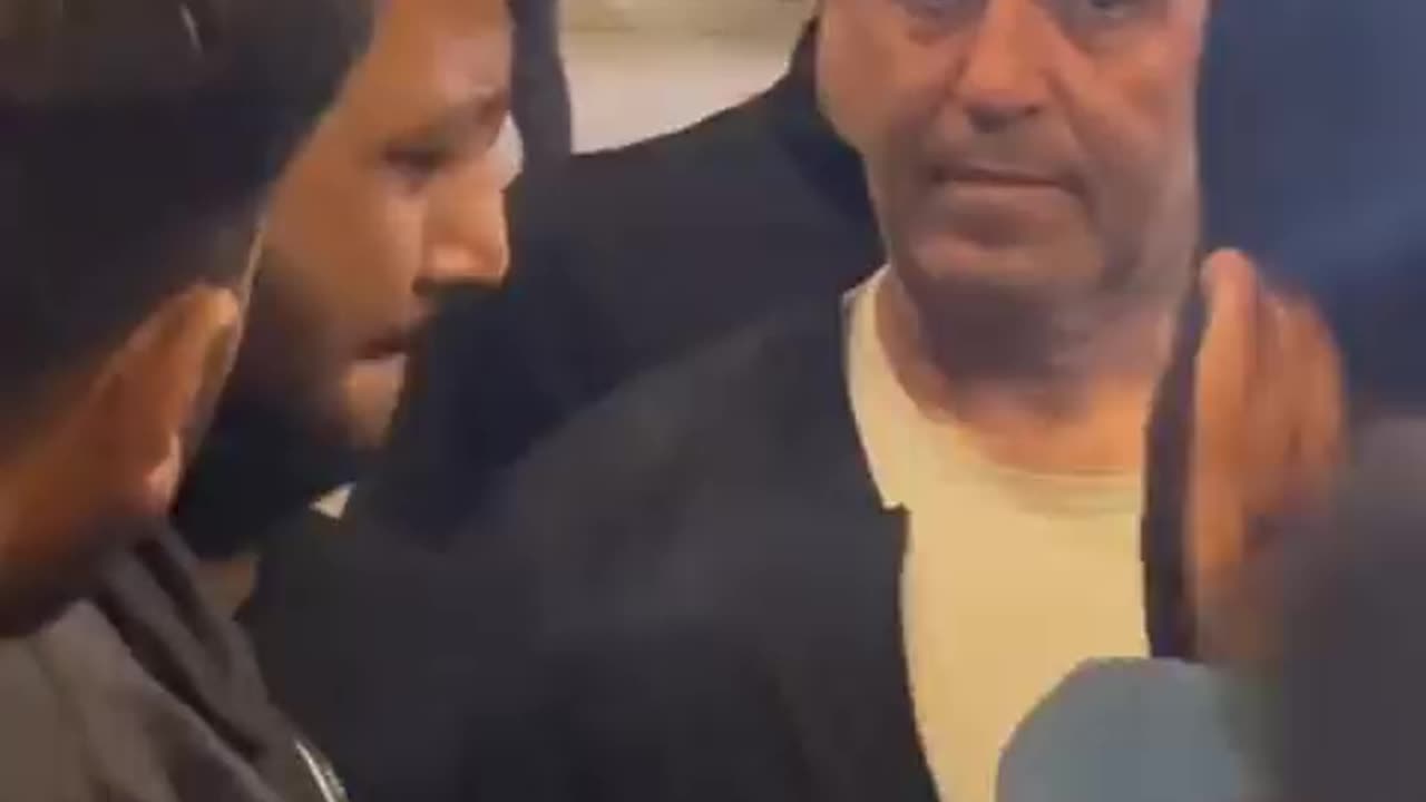 Journalist Amjad Abu Sharia received the news of the martyrdom of his father and his family