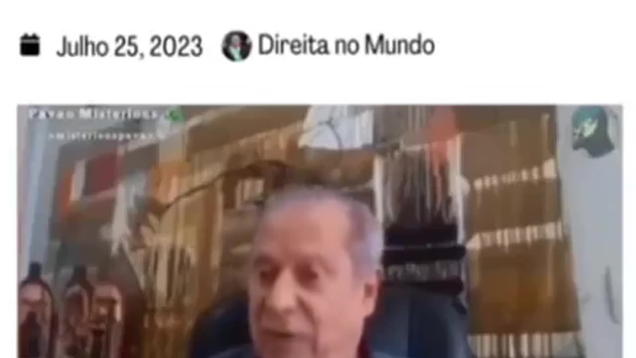 José Dirceu, the stabbing in Bolsonaro was our mistake.