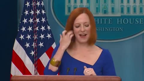 Jen Psaki Chokes Up in Her Farewell Monologue for Her Last Day in the Biden Administration