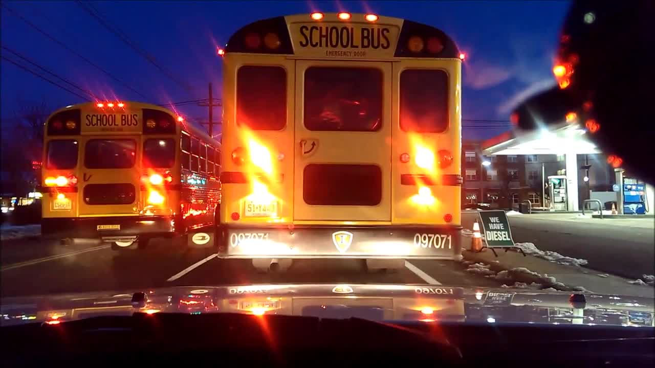 Crazy Bus Driver FLIES Around the Turn