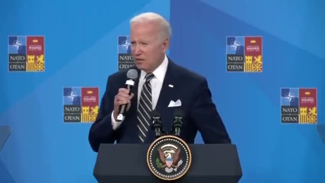 Biden Says Drivers Will Pay High Gas Prices “As Long As it Takes [to End War in Russia]”