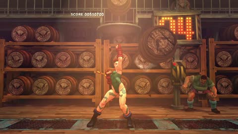 Cammy Bonus Stage Barrels