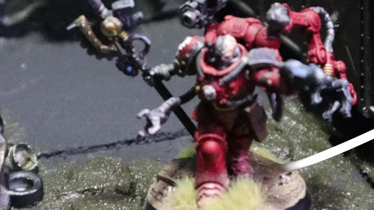 Lord of Virulence VS Primaris Techmarine Mini Battle Report