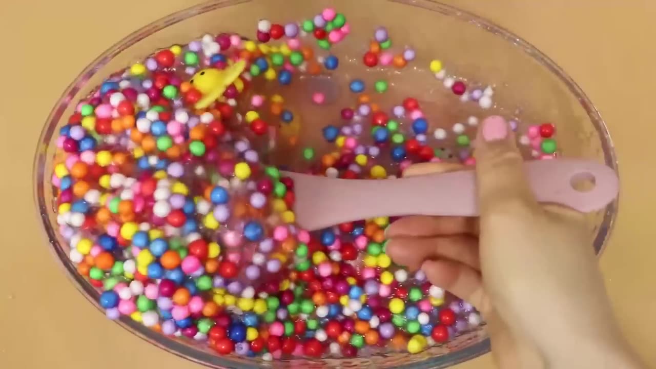 Maiking Slime with Piping Bags ! Most Satisfying Slime Vi....