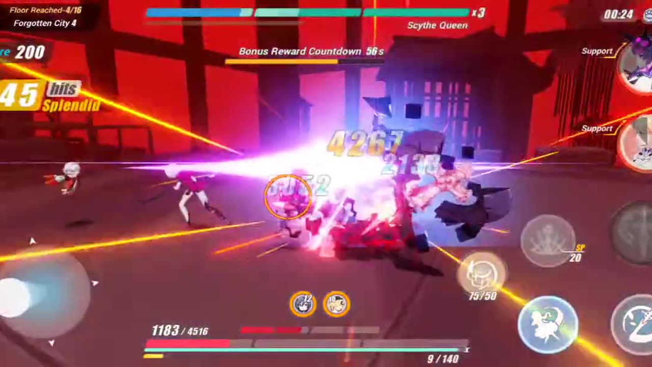 Honkai Impact 3rd - Elysian Realm Real Difficulty W/ Luna Kindred Pt 1