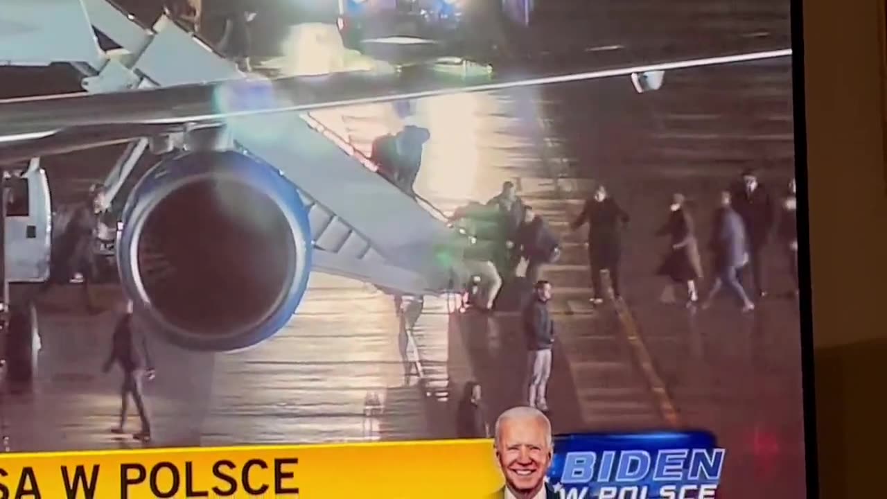 Did Joe Biden Just Fall Out Of Air Force One?