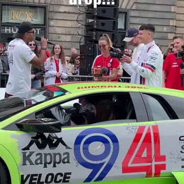 Mat Armstrong’s Gumball 3000 flag drop Aidan Galloway