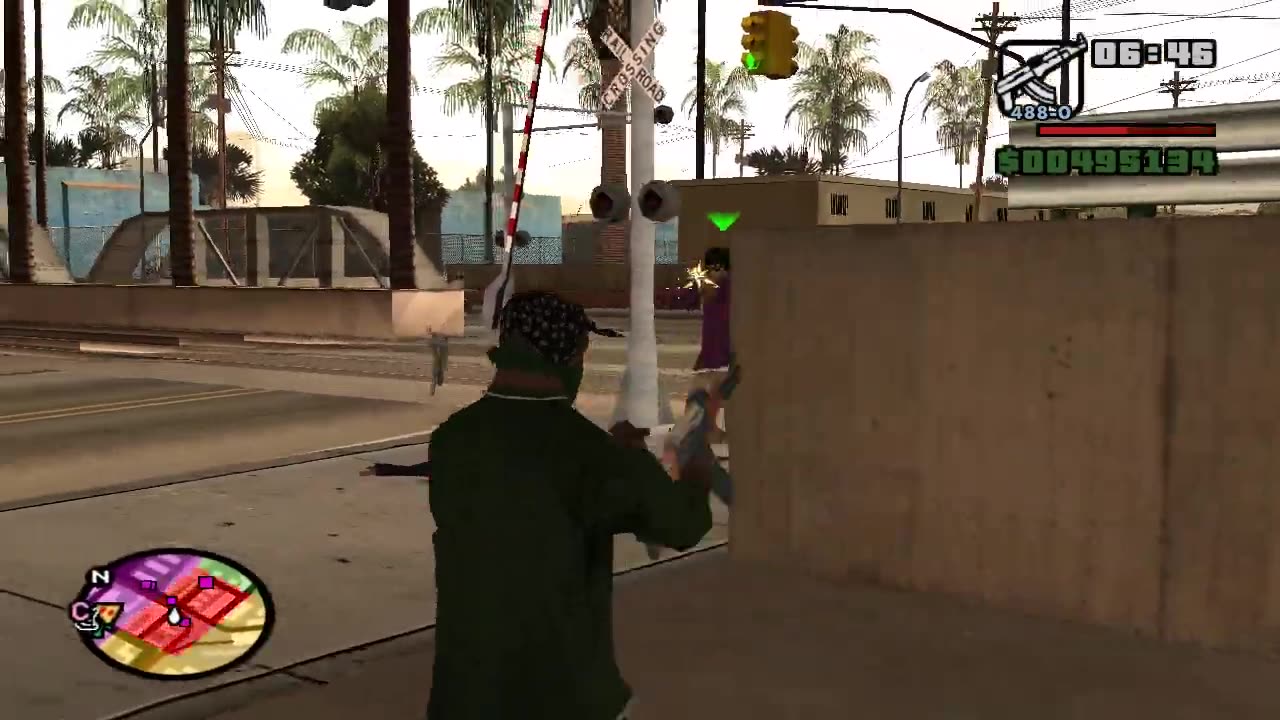 GTA San Andreas Gangs Wars Three Waves