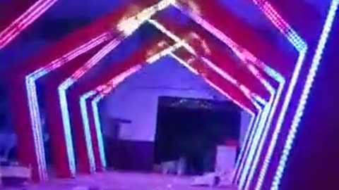 LED Pixel String to Create a Colorful LED Gate | Ngo Tu ADV 0908352248