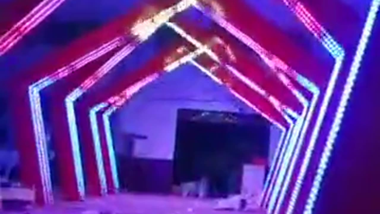 LED Pixel String to Create a Colorful LED Gate | Ngo Tu ADV 0908352248