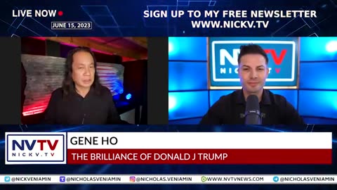 GENE HO DISCUSSES THE BRILLIANCE OF TRUMP WITH NICHOLAS VENIAMIN