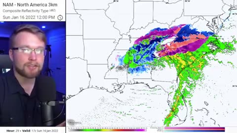 This Weird Winter Storm Is Expanding, Ice Storm Warning, Huge Snow, 100mph Wind Gusts, and more…