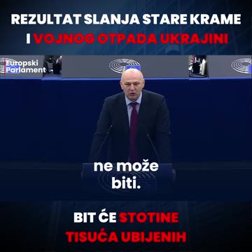 Mislav Kolakušić: Fanatična usmjerenost vodstva EU ratu dovest će do stotina tisuća ubijeni