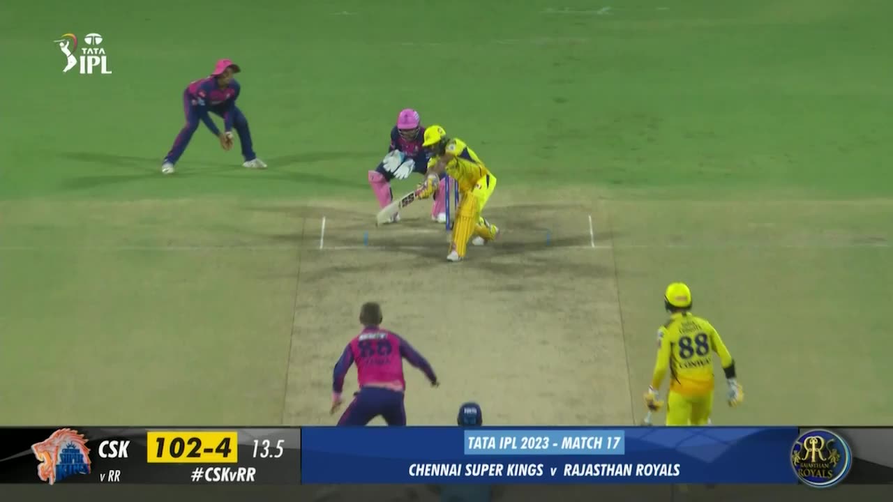 April 12th IPL Highlights CSK VS RR Match Very Interesting Match