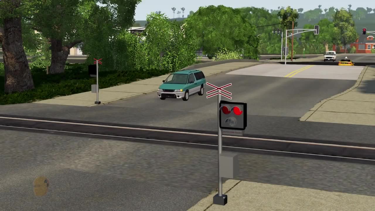 Train Close Calls & Near-Miss Accidents 3 BeamNG.drive