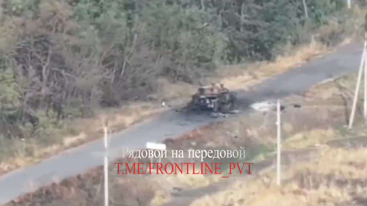 Destroyed NATO And Ukrainian Vehicles In Kursk