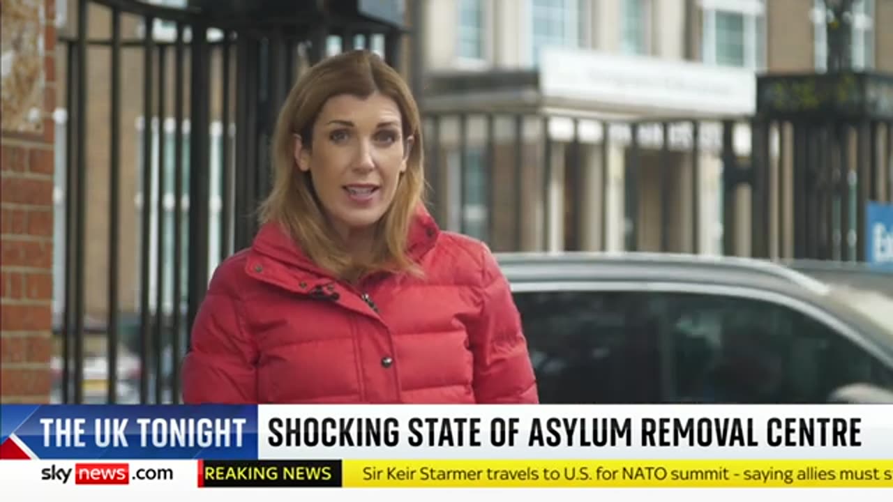 Prisons watchdog describes 'worst conditions ever seen' at London immigration de sky news