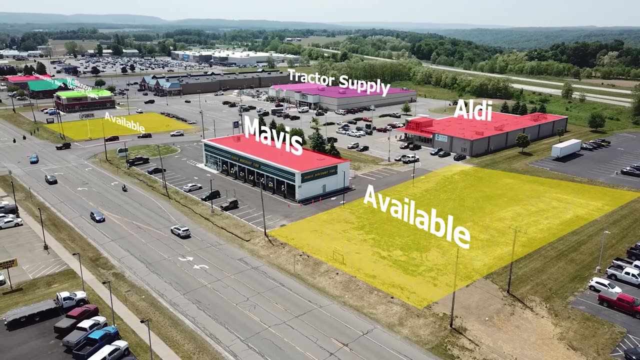 Springville Village Shopping Center located in Springville, NY - 2023