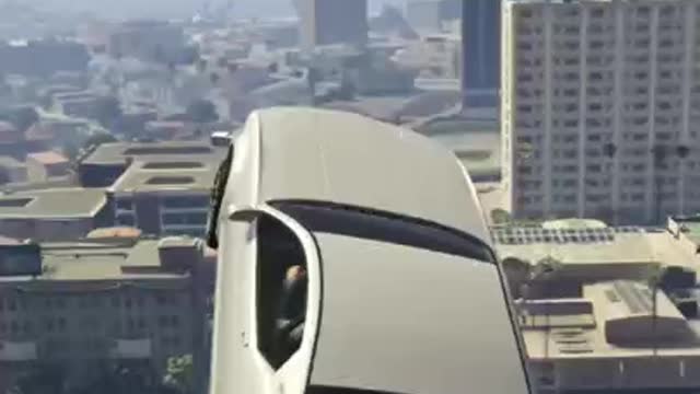 GTA 5 Mega Car Ramp Jump