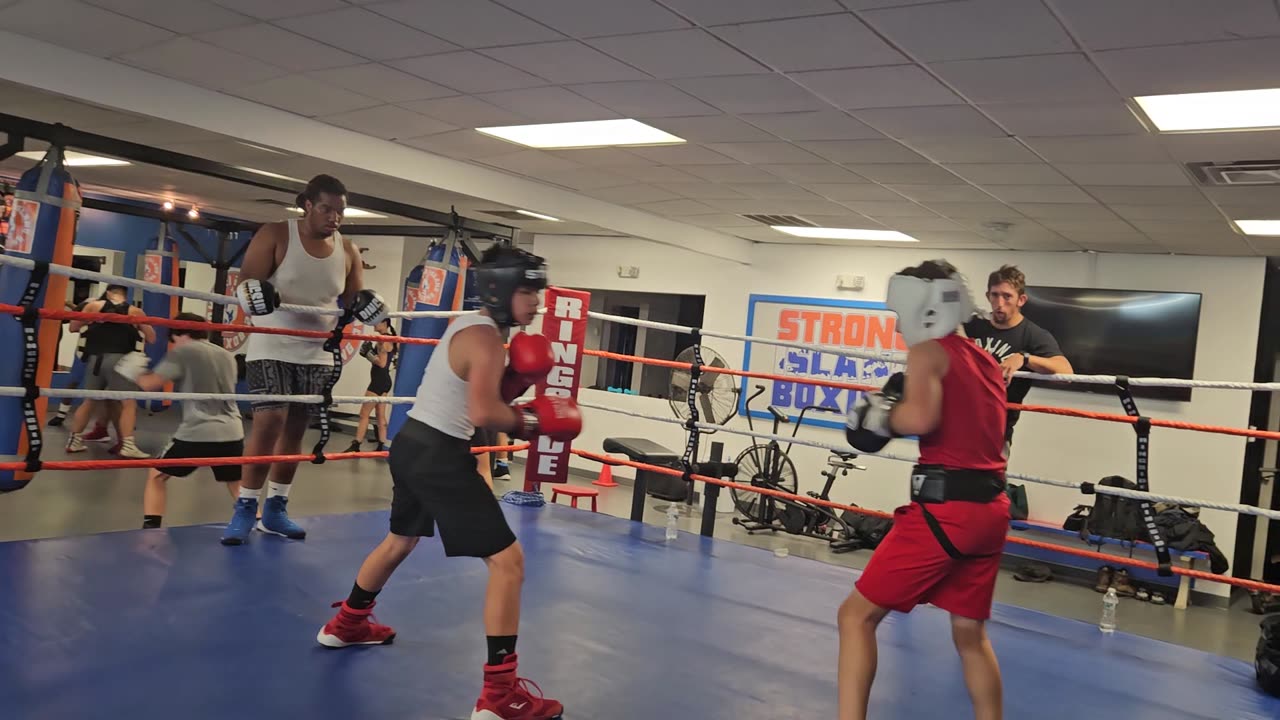 Joey sparring Nico 1. 9/19/23